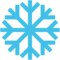 Snowflake emoji on Google